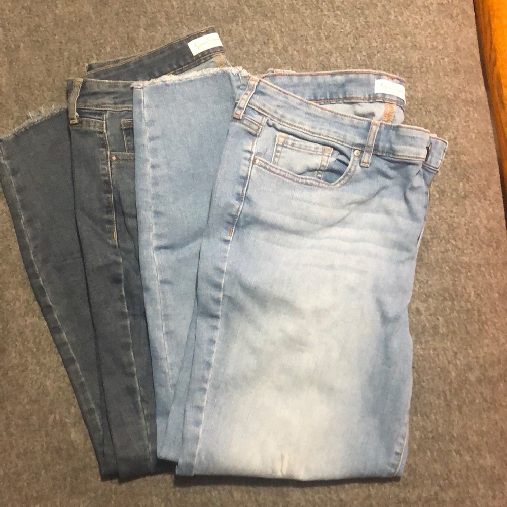 Skinny High Rise Skinny Ankle Jeans